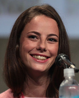 Scodelario tijdens de San Diego Comic-Con in 2014