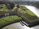 Bastion Turfpoort uit de lucht