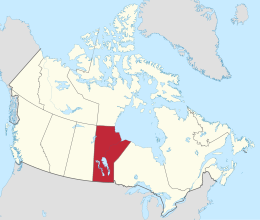 Manitoba – Localizzazione