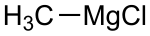 Strukturformel von Methylmagnesiumchlorid