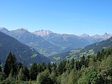 View into the valley