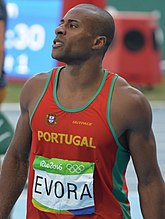 Bronzemedaillengewinner Nelson Évora