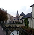 Ronse - Renaix : Hoge Mote et Sint Hermeskerk