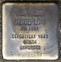 Stolperstein für Jakob Löw (Darmstädter Straße 4)