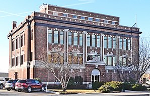 Texas County Courthouse, einer von 23 Einträgen des Countys im NRHP