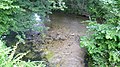 Zusammenfluss von Falkenseebach (vorne) und Großwaldbach (rechts) zur Roten Traun (links)