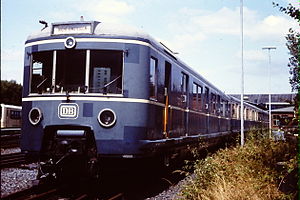 DB-Baureihe 730 im Bw-Hamburg Ohlsdorf 1983