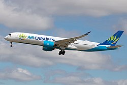 Airbus A350-900 der Air Caraïbes