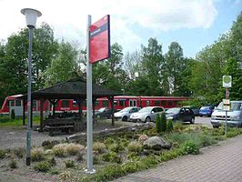 Station Wintermoor in de tijd van DB Regio (2010)