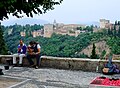 Blick auf die Alhambra