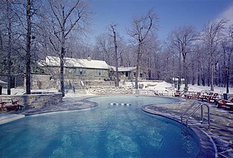Camp David in Frederick County, Maryland, the official retreat