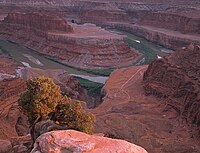 The Colorado River in Dead Horse Point State Park, Utah.