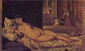 Édouard Manet: Venus von Urbino Skizze nach Tizian