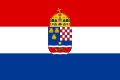 Hırvatistan-Slavonya Krallığı'nın bayrağı