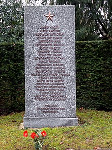 Gefallen im Kampf gegen den Faschismus. Gedenkgrabstätte auf dem Friedhof Hörnli, Riehen, Basel-Stadt