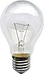 An incandescent light bulb