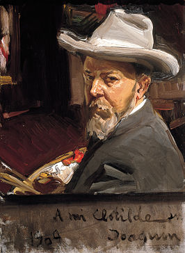 Zelfportret van Joaquín Sorolla y Bastida