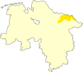 Lage der Landkreis Lüneburg in Niedersachsen