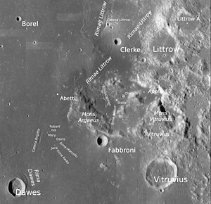 Fabbroni und Umgebung (LROC-WAC)