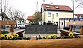 Dorfplatz mit Brunnen