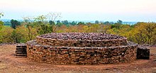 The great stupa of Saru Maru