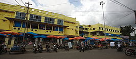 De belangrijkste pasar (bazar, of markt) van Silboga