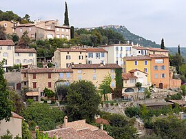 View of the village towards Cabris