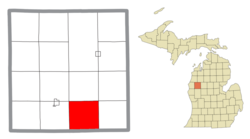 Location within Lake County