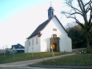 De Kreuzkapelle in Altenbeken (17e eeuw)