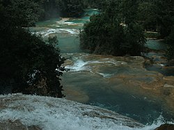 Die Wasserfälle von Agua Azul im Municipio Chilón