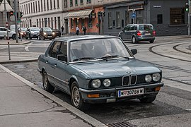 520i (1986), aufgenommen im Juli 2018