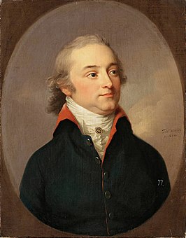 Portret van hertog Frederik Karel Lodewijk van Sleeswijk-Holstein-Sonderburg-Beck door Johann Friedrich August Tischbein, circa 1800.