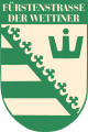 Logo der „Fürstenstraße der Wettiner“