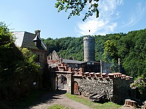 Schloss Hauenstein (Horní Hrad)