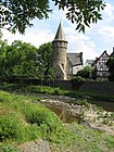 Der Dillturm an der ehemaligen Stadtmauer