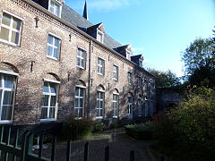 Achterzijde van het klooster