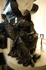 Statue of Fidelity for the tomb of Cardinal Mazarin, Institute of France