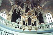 Orgel von Zacharias Hildebrandt in der Kirche St. Wenzel in Naumburg (Saale)