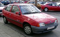 Opel Kadett 3-door (1989–1991)