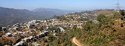 A skyline of New Serchhip