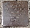 Stolperstein Bönen Zechenstraße 4 Adolf Poppert