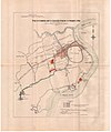 1903 map showing the built and planned tram routes in the French concession