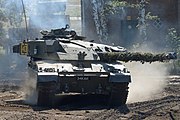 Challenger 1 tijdens tankevent