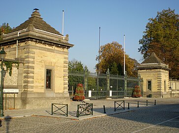 Brussels Cemetery's main entrance