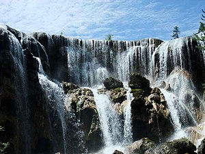 Waterfalls at Jiuzhaigou
