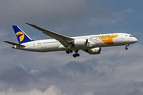 Boeing 787-9 der Mongolian Airlines