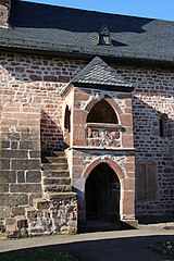 Außenkanzel Martinskirche Christenberg 🔍