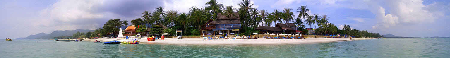 Panoramafoto Chaweng Beach