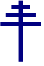 A papal cross