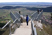 Der im Jahr 2002 über der „Sonnenuhr“ errichtete Skywalk